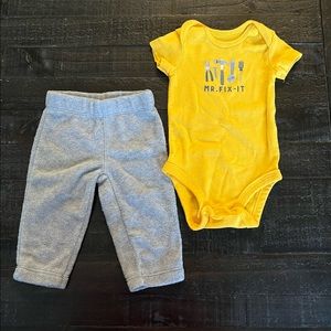 Carters pants and Babysuits